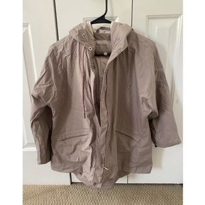 Light Pink Athleta Rain Jacket/ Windbreaker